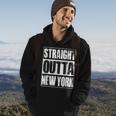 Vintage Straight Outta New York Gift Hoodie Lifestyle