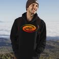 Wicked Storm Sunset Summer Hoodie Lifestyle