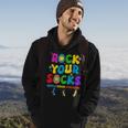 World Down Syndrome Day Rock Your Socks Awareness Hoodie Lifestyle