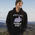 Worlds Best Rabbit Dad Bunny Owner Gift For Mens Hoodie Lifestyle