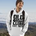 1950 Birthday Party Old Man Club Est 1950 Senior Citizen Gift For Mens Hoodie Lifestyle