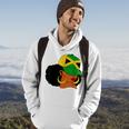 Afro Patriotic Jamaica Flag Jamaica Girls Rock Jamaica Hoodie Lifestyle
