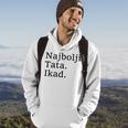 Best Dad Ever Croatian Language Funny Fathers Day Vacation Hoodie Lifestyle