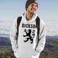 Dickson Clan Scottish Family Name Scotland Heraldry Men Hoodie Graphic Print Hooded Sweatshirt Lifestyle