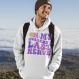 Groovy On My Husbands Last Nerve Women Mothers Day Wife Hoodie Lifestyle