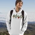 Just One More Plant Botanical Inspirational Cute Wildflower V2 Hoodie Lifestyle
