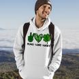 Peace Love Luck Lucky Clover Shamrock St Patricks Day Hoodie Lifestyle