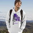 Purple Up For Military Kids Adult Flag Military Child Hoodie Lifestyle