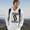 Rated D For Daddy Funny Gift For Dad V2 Hoodie Lifestyle