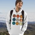 Vintage Smile Face 70S Vibe Retro Happy Smiling Face Hoodie Lifestyle