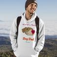 Worlds Best Dog Dad Ever Funny For Pets Lover Hoodie Lifestyle