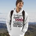 You Cant Scare Me I Have A Crazy Bestie Leopard Pink - Mens Standard Hoodie Lifestyle