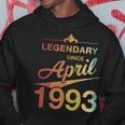 30 Geburtstag 30 Jahre Alt Legendär Seit April 1993 V4 Hoodie Lustige Geschenke