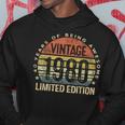 40 Year Old Gifts Vintage 1980 Limited Edition 40Th Birthday Hoodie Unique Gifts