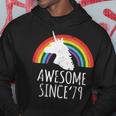 40Th Birthday 40 Years Old Unicorn Awesome Since 1979 Shirt Hoodie Unique Gifts