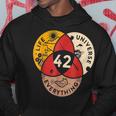 42 Answer To Life Universe And Everything Science Vintage Hoodie Funny Gifts