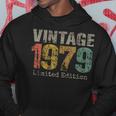 44 Year Old Gifts Vintage 1979 Limited Edition 44Th Birthday Hoodie Unique Gifts