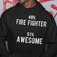 49 Fire Fighter 51 Awesome - Job Title Hoodie Funny Gifts