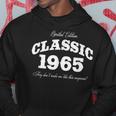 58 Year Old Vintage Classic Car 1965 58Th Birthday Hoodie Unique Gifts