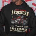 60. Geburtstag Biker Hoodie, Motorrad Chopper 1963 Motiv für Männer Lustige Geschenke