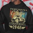 75 Year Old Vintage 1948 Classic Car 75Th Birthday Gifts Men Hoodie Graphic Print Hooded Sweatshirt Funny Gifts