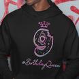 9Th Birthday 9 Years Old Girl Funny 9 Years Birthday N Hoodie Funny Gifts