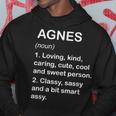 Agnes Definition Personalized Custom Name Loving Kind Hoodie Funny Gifts
