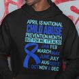April Is National Child Abuse Prevention Month Awareness Hoodie Unique Gifts