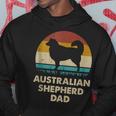 Australian Shepherd Dad Gift For Men Aussie Dog Vintage Hoodie Funny Gifts