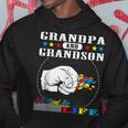 Autism Awareness Grandpa Grandson Best Friend For Life Gift Hoodie Unique Gifts