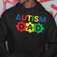 Autism Dad Fathering Autism Support Awareness Month Hoodie Funny Gifts