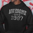 Awesome Since 1987 Vintage Style Born In 1987 Birthday Gift Hoodie Unique Gifts