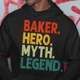 Baker Hero Myth Legend Retro-Vintage-Chefkoch Hoodie Lustige Geschenke
