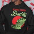 Bearded Dragon Daddy Father Dad Bearded Dragon Hoodie Unique Gifts