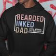 Bearded Inked Dad Papa Daddy Stepdad Father Husband Family Gift For Mens Hoodie Unique Gifts