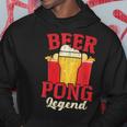 Beer Pong Legend Alkohol Trinkspiel Beer Pong Hoodie Lustige Geschenke