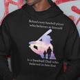 Behind Every Player Dad Men Grandpa Gift Hoodie Unique Gifts