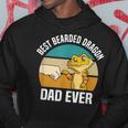 Best Bearded Dragon Dad Ever Pet Bearded Dragon Dad Hoodie Funny Gifts
