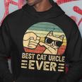 Best Cat Uncle Ever Bump Fit Fathers Day Gift Daddy Dad Hoodie Unique Gifts