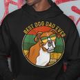 Best Dog Dad Ever Retro Vintage Boxer Dog Lover Gift Gift For Mens Hoodie Unique Gifts