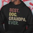 Best Dog Grandpa Ever Fathers Day Grandpa Dogs Lover Gift Hoodie Funny Gifts