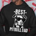 Best Pitbull Dad Funny Pit Bull Dog Mens Gift For Mens Hoodie Unique Gifts