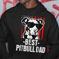 Best Pitbull Dad Mens Funny American Pit Bull Gift For Mens Hoodie Unique Gifts