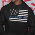 Best Stepdad Ever American Flag Patriotic Fathers Day Gift For Mens Hoodie Funny Gifts