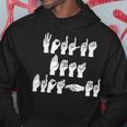 Beste Bruder Zeichensprache Hoodie, ASL Fingerzauber für Jungen Lustige Geschenke