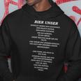 Bier Unser Lustiges Hoodie, Parodie Gebet für Bierfans Lustige Geschenke