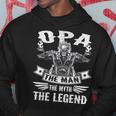 Biker Grandpa Opa The Man Myth The Legend Motorcycle Hoodie Funny Gifts