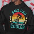 Bmx Dad Like A Regular Dad But Cooler Vintage Hoodie Funny Gifts