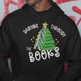 Book Lover Christmas Tree Holiday Reading Love To Read Men Hoodie Personalized Gifts