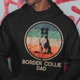 Border Collie Dog - Vintage Border Collie Dad Hoodie Funny Gifts